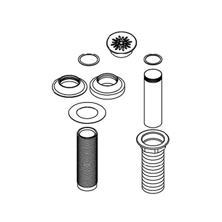 Kohler Grid Drain W/O Overflow 1071974-2MB